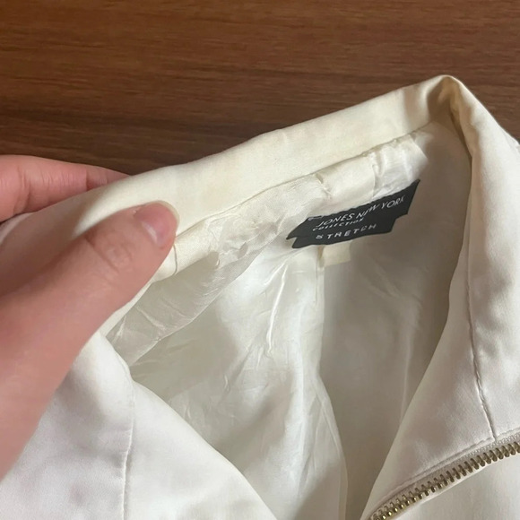 Jones New York Zip Up STRETCH Jacket - Picture 9 of 9
